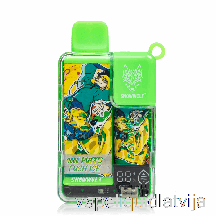 Snowwolf Easy Smart Ea9000 Vienreizējās Lietošanas Sulīgs Ledus Vape šķidrums
